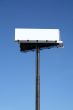 Blank billboard with copy space