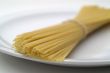 Pasta on White Plate