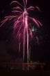 Fireworks trails