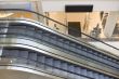 Escalators in trade centre