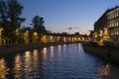 Night`s river of Saint-Petersburg