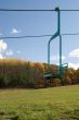 Chair Lift in Fall