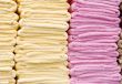 Yellow and Pink Towels