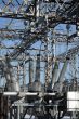 High voltage power substation