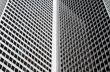 Inside corner of a corporate building