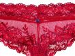 Red lacy lingerie