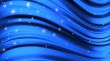  Abstract liquid blue background with little snowflakes 3D rende