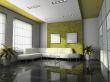 Office interior 3D rendering