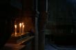 Candles in a church
