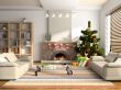 Christmas interior 3D rendering