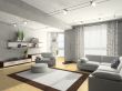 Home interior 3D rendering