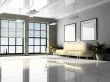 Office interior 3D rendering
