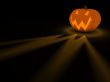 Traditional pumpkin on Halloween