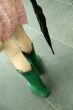 woman in waterproof wellington boot