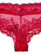 Red lacy panties