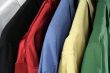Closeup of colorful clothes