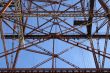Abstract metallic construction