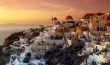 The village of Oia, Santorini, Greece