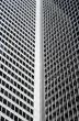 Inside corner and windows of a skyscraper