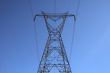 Top of the big electricity pylon