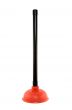 Plunger on white background