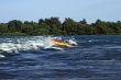 Jet boating adventure on the river