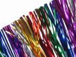 Colorful party whistles