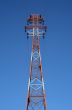 Top of the red power tower