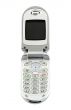 Clamshell cell phone isolated on white (+ clipping path)