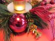 Christmas decoration with pink ball