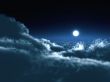 moon in darkness