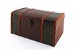 Retro style treasure chest