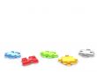 3d puzzle pieces -3d render