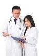 doctors discussing a case