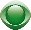 vector green plastic button