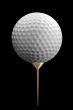 golf ball - 3d illustration