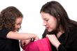 girl getting a gift