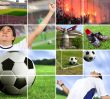 football - soccer composition