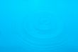 circle in blue water