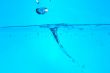blue splash water