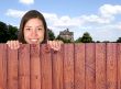 beautiful girl - countryside house