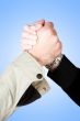 informal handshake