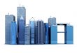 3d corporate buildings