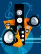abstract music illustration