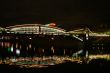 Moscow. evening. bridge