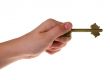 Key in a hand.
