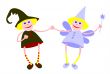 Witch and fairy