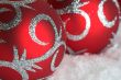 Red Christmas bauble