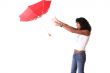 Flying umbrella