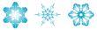 vector snowflakes